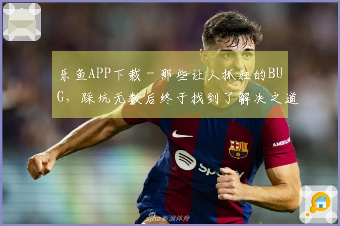 乐鱼APP下载 - 那些让人抓狂的BUG，踩坑无数后终于找到了解决之道