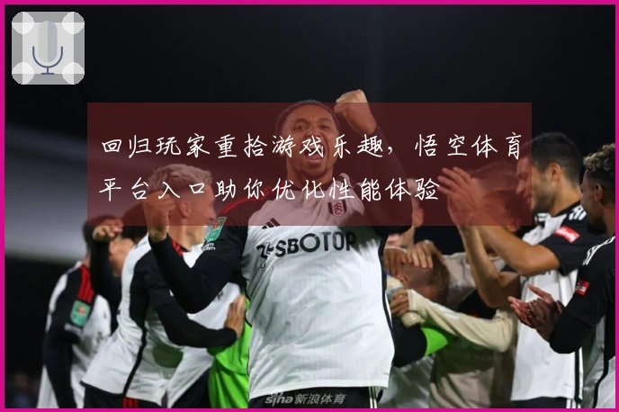 回归玩家重拾游戏乐趣，悟空体育平台入口助你优化性能体验